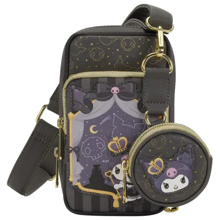 Loungefly Hello Kitty Kuromi 20th Anniversary válltáska és pénztárca termékfotó