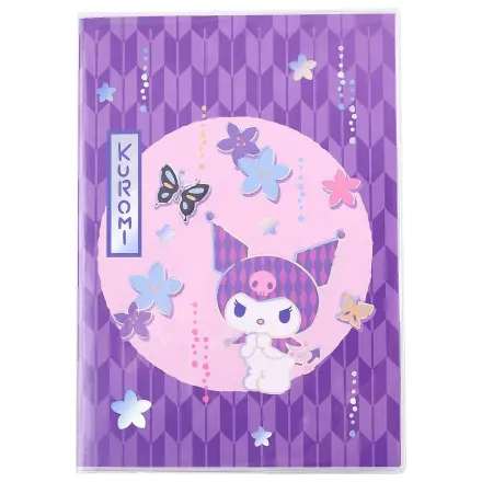 Sanrio Kuromi Japanese Holographic Checkered jegyzetfüzet  termékfotó