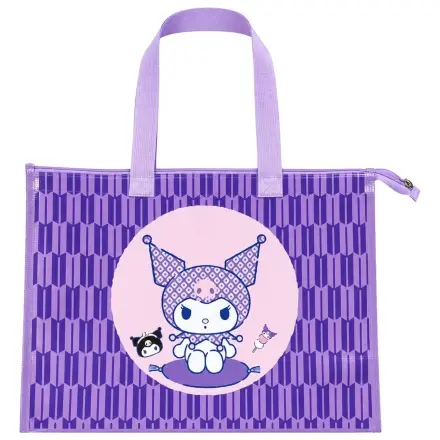 Sanrio Kuromi Japanese PVC bevásárlótáska 49 x 36 x 10 cm termékfotó