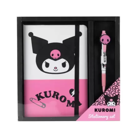 Sanrio Kuromi jegyzetfüzet és toll termékfotó