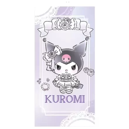 Sanrio Kuromi mikroszálas strandtörölköző termékfotója