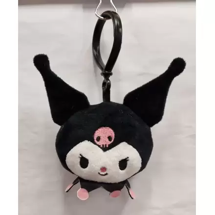 Sanrio Kuromi plüss kulcstartó 12 cm termékfotó