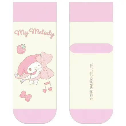 Sanrio My Melody Big Ribbon Short zokni 36-40 termékfotó