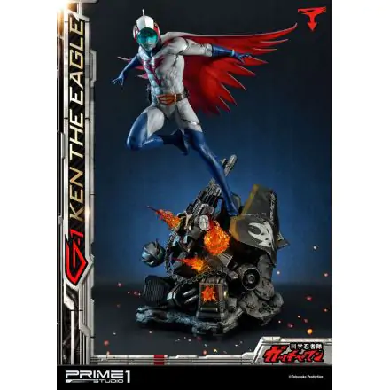 Science Ninja Team Gatchaman 1/4 G-1 Ken the Eagle szobor figura 73 cm termékfotó