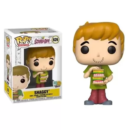 Scooby Doo POP! Animation Vinyl figura Shaggy w/ Sandwich 9 cm termékfotó