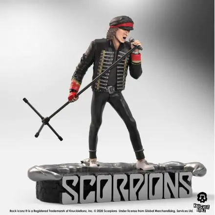 Scorpions Rock Iconz Klaus Meine szobor figura Limitált kiadás 22 cm termékfotója