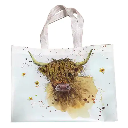 Scottish Cow bevásárlótáska termékfotó