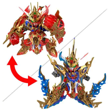 SD Gundam World Heroes Wukong Impulse modell készlet figura termékfotó