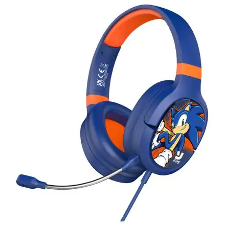 Sega Classic Sonic the Hedgehog Blue gaming fejhallgató fülhallgató termékfotója