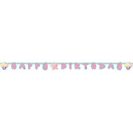 Sellő Happy Birthday felirat 180 cm termékfotó
