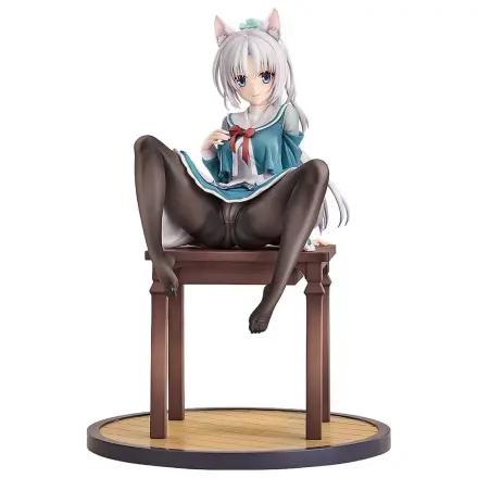 Senren*Banka 1/7 Yoshino Asatake Animal Ears School Uniform Ver. PVC figura 21 cm termékfotó