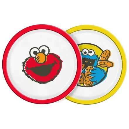 Sesame Street Vintage Kids 2 db-os tányér csomag 22 cm termékfotó