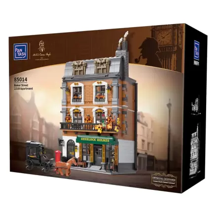 Sherlock Holmes Baker Street 221B Apartment építőkészlet 42 cm termékfotója