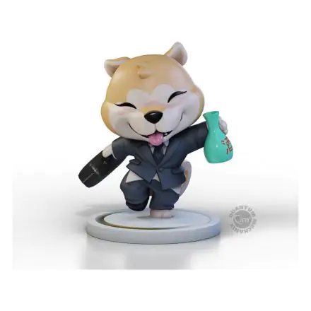 Shiba Inu Collection Qrew Art Premium Salaryman Vinyl figura 10 cm termékfotó