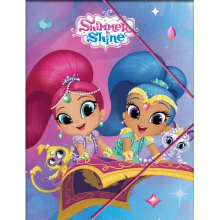 Shimmer és Shine A/4 gumis mappa termékfotó