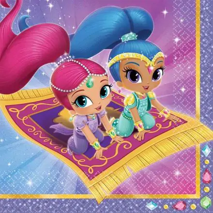 Shimmer és Shine szalvéta 20 db-os termékfotó