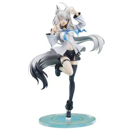 Shirakami Fubuki 1/7 Shirakami Fubuki PVC szobor figura 23 cm termékfotó