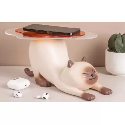 Shitaukeno Neko Siamese Cat figura 20 cm termékfotó