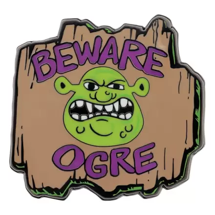 Shrek Beware Ogre kitűző Limitált kiadás termékfotója