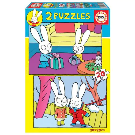 Simon puzzle 2x20db-os termékfotó