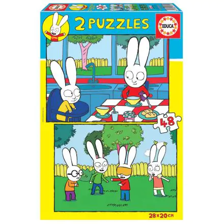 Simon puzzle 2x48db-os termékfotó