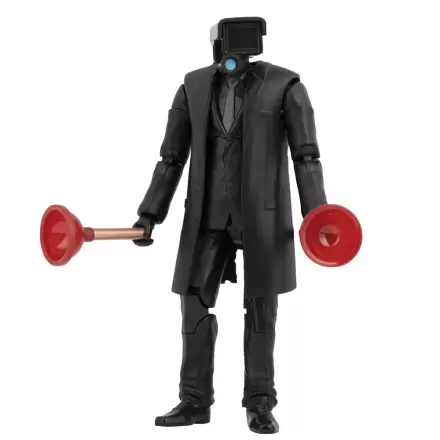 Skibidi Toilet Dark Plungerman figura 16cm termékfotó