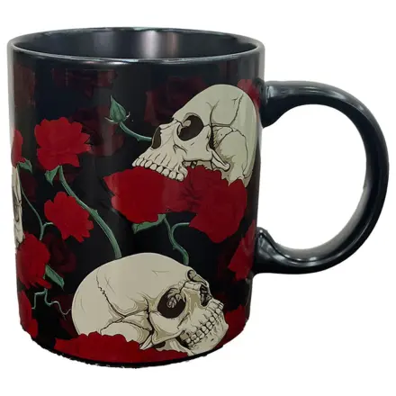 Skulls and Roses bögre 300ml termékfotó