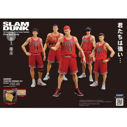 Slam Dunk Scale Shohoku Starting Member Set 5 db-os PVC szobor figura csomag 15 - 17 cm termékfotó