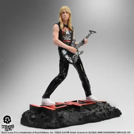 Slayer Rock Iconz 1/9 Jeff Hanneman II szobor figura 22 cm termékfotója