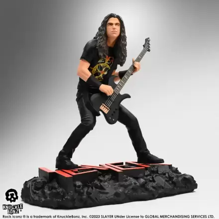 Slayer Rock Iconz 1/9 Tom Araya II szobor figura 22 cm termékfotója