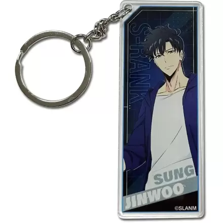 Solo Leveling Sung Jinwoo Stand Art kulcstartó termékfotó