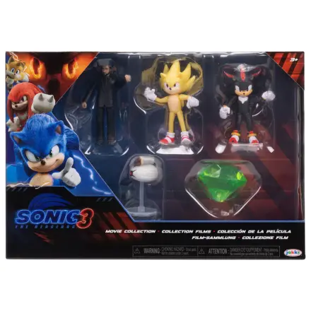 Sonic 3 wave 1 5db-os figura csomag 6cm termékfotó