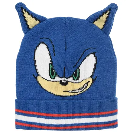 Sonic Blue Hero gyerek sapka 3D füllel 54 cm termékfotó