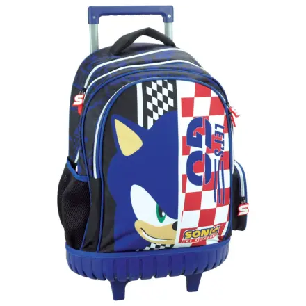 Sonic Champion Racer prémium gurulós iskolatáska, táska 42 cm termékfotó