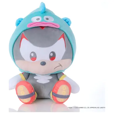 Sonic & Friends x Sanrio Shadow x Hangyodon plüss 24cm termékfotó
