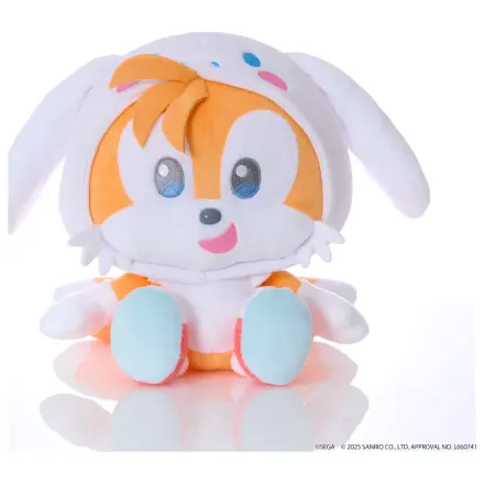 Sonic & Friends x Sanrio Tails x Cinnamoroll plüss 24cm termékfotó