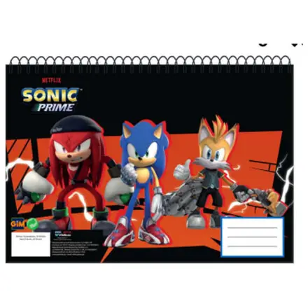 Sonic Get Me A/4 spirál vázlatfüzet, 30 lapos termékfotó