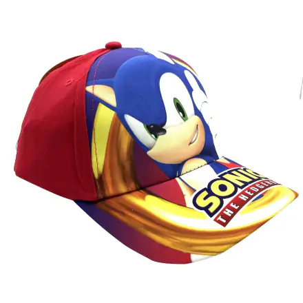 Sonic piros gyerek baseball sapka termékfotója