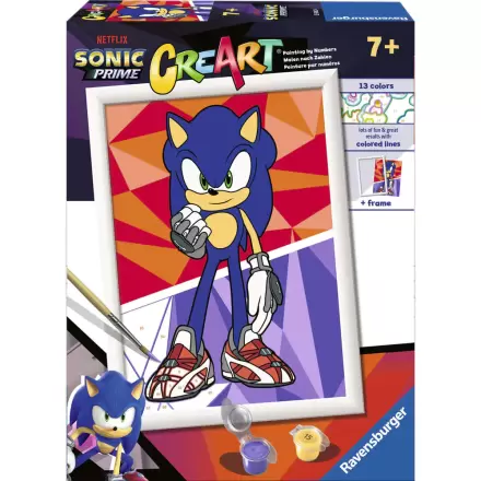 Sonic Prime CreArt rajzcsomag termékfotó