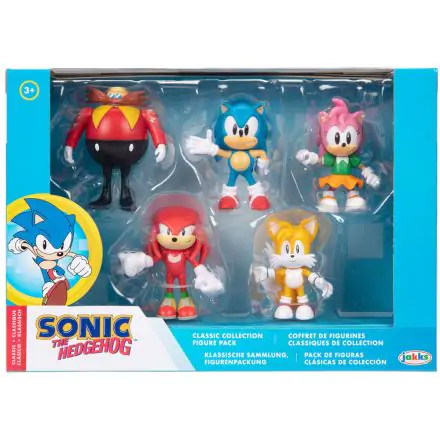 Sonic The Hedgehog 5db-os figura csomag 6cm termékfotója