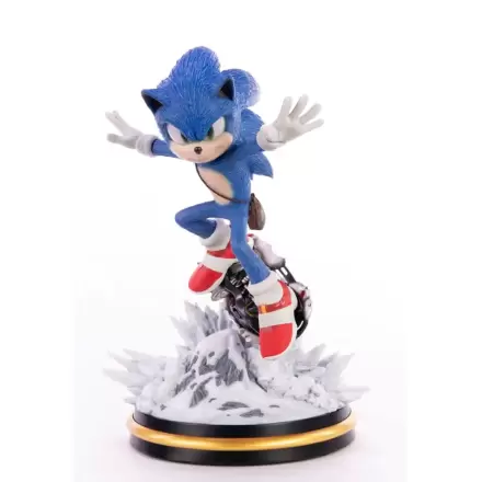 Sonic the Hedgehog 2 Sonic Mountain Chase szobor figura 34 cm termékfotója