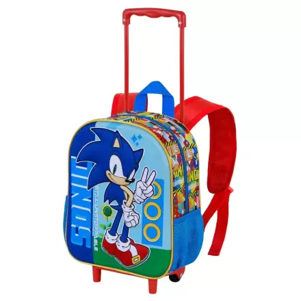Sonic The Hedgehog 3D gurulós táska 34cm termékfotó