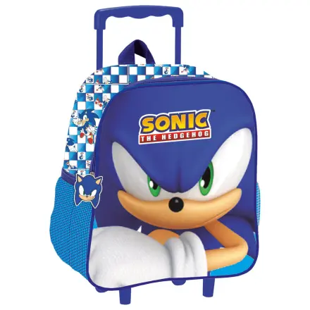 Sonic the Hedgehog 3D gurulós táska32cm termékfotó