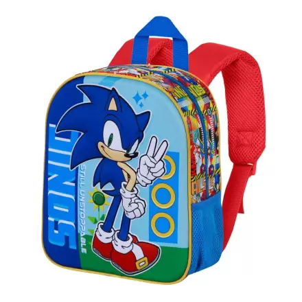 Sonic The Hedgehog 3D táska hátizsák 31cm termékfotó