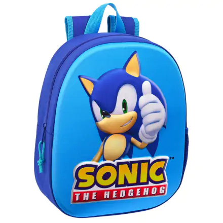 Sonic The Hedgehog 3D táska hátizsák 33cm termékfotó
