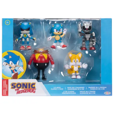 Sonic the Hedgehog 5db-os figura csomag 6cm termékfotó