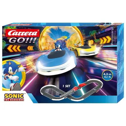 Sonic the Hedgehog Carrera GO!!! Race Track Set (BO) Sonic Racing CrossWorlds elektromos versenypálya  termékfotó