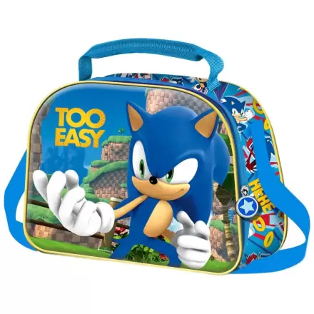 Sonic the Hedgehog Easy 3D uzsonnás táska termékfotó