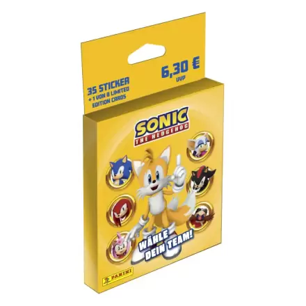 Sonic the Hedgehog Eco-Blister német nyelvű matrica csomag termékfotója