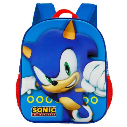 Sonic The Hedgehog Fast 3D táska hátizsák 31cm termékfotó